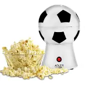 Adler Adlerin popcorn-kone, joka näyttää jalkapallolta