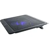 Gembird NBS-1F15-04, Kannettavan tietokoneen teline, musta, ABS-synteettinen, 38,1 cm (15"), 12 cm, 0,4 A