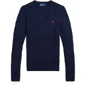 Ralph Lauren for woman. 211971870004 Kimblery navy jumper (M), Casual, Cotton