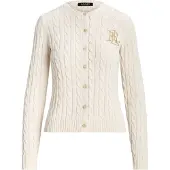 Ralph Lauren Neuletakki kerma / kulta