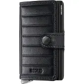 Secrid Premium Miniwallet Emboss Lines Black+