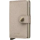 Secrid Miniwallet Pebble Latte korttikotelo