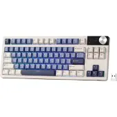 Royal Kludge S85 Horizon Blue, Beige Switch, US