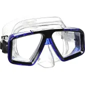 Mares Aquazone Starfish Snorkeling Mask Sininen,Musta