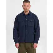 Anerkjendt Akoscar Boiled Wool Overshirt - Navy - XL