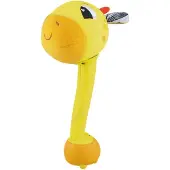 Lamaze Wacky Giraffe Sensory Vauvan Lelu - Vauvojen opettavaiset lelut, joissa on outoja nitehosteita hienomotoriikkaan