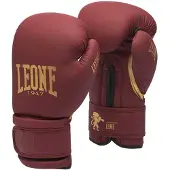 Leone1947 Black&gold Keinonahkaiset Nyrkkeilyhanskat