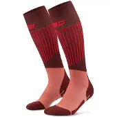 Cep Ski Ultralight Socks Tall 3.0, laskettelusukat, naisten, ruskea