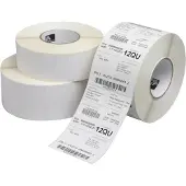 Zebra Technologies 3007956, Valkoinen, Itse kiinnittyvä tulostintarra, Paperi, Lämpösiirto, Kiinteä, Universaali
