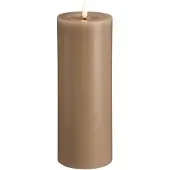 Moods & More LED pillar candle - Melted Sand - 74x200 mm