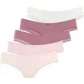 LASCANA Alushousut roosa / magenta / roosa / valkoinen