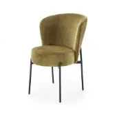 Halmar 2-tuolin setti K590, oliivi/musta väri