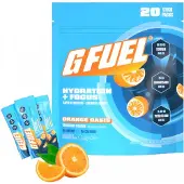 G FUEL Orange Oasis -nesteytys + keskittyminen pakkaus - 20 annosta