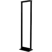 APC NETSHELTER 2 POST RACK 45U #12-24 THREADED HOLES BLACK (AR201)