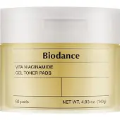 BIODANCE Vita Niacinamide Gel Toner Pads, 60 Pads