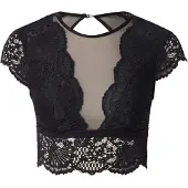 Hunkemoller Essie High Neck Bralette - Black - M
