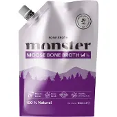 Monster ruoka Monster Bone Broth Moose koiran luuliemi