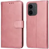 SKALO Xiaomi Redmi 15C (173mm) PU-nahka Lompakkokotelo - Pinkki