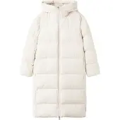 Mango Pitkä talvitakki 'Eskimo' offwhite