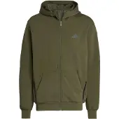 Adidas D4T Full-Zip Ho - Khaki green - M