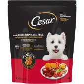 Cesar 5x1,4kg Adult nauta, siipikarja & vihannekset koiran kuivaruoka