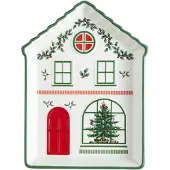 Spode - Christmas Village Tarjoiluastia 18 cm Vihreä