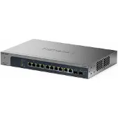 Netgear Plus XS512EM - V2 - kytkin - L3 - smart x 100/1000/2.5G/5G/10GBase-T x kombo 10 Gigabit SFP+ - desktop, monterbar på stativ - for A...