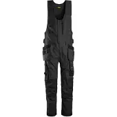 Snickers 6014 AllroundWork kanvas-stretch avohaalari riipputaskuilla
