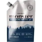 Monster ruoka Monster Bone Broth Fish koiran luuliemi