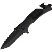 ElitEdge Rescue Linerlock A/O Black