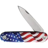 American Service Knife The ONE Folder Flag