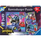 Ravensburger Batwheels Palapelit 3x49 Palaa