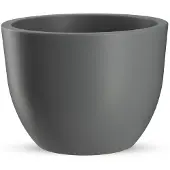 Hobby Hall Kukkaruukku Puutarha Kukkaruukku 35cm Harmaa Matt