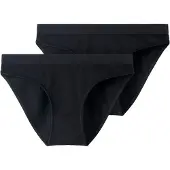 LMTD Nlfnantelle Brief 2P - Black - 146-152