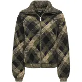 ONLY Onlmaroon Ls Zip Collar Cardigan Knt - Multi/patterned - S