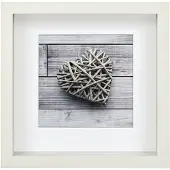Hama Valokuvakehys - - Scala - MDF - Valkoinen - 15 x 15 cm - Neliö