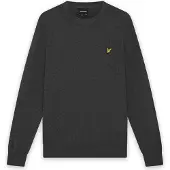 Lyle & Scott Cotton Merino Crew Neck Jumper - Grey - S