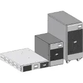 Eaton 9SX1000IM UPS-virtalähde Taajuuden kaksoismuunnos (verkossa) 1 kVA 900 W 6 AC-pistorasia(a) (9SX1000IM)
