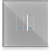 Iotty Smart Switch double button faceplate