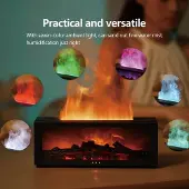 Hobby Hall Liekki Tehoste LED Takka Diffuuseri, 150ml Ilmankostutin