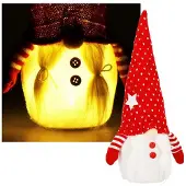 Springos Joulu Led-hahmo "kivespussi" 33 cm