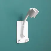 Hobby Hall ABS Universaali 360° Säädettävä Suihkupäänpidike seinäkiinnitykseen., Baltas