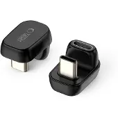 Tech-Protect UltraBoost AA04 USB-C kulmasovitin USB4 100W - Musta