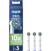 Oral-B CrossAction CleanMaximiser vaihtoharja, 3 kpl