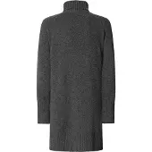 Pepe Jeans for woman. PL9537714 Carola dress grey (L), Casual, Polyester, Long sleeve