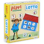 Peppi Pitkätossu Pippi Lotto Game - Yellow - ONE SIZE