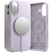 Ringke iPhone 17 Liquid Silicone MagSafe Kotelo - Vaalea Violetti