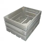 Hobby Hall Puinen laatikko 40 x 30 x 21 cm, harmaa