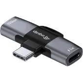 Equip 133479, USB-C, 2 x USB-C, Harmaa