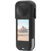Puluz Silicone Protective Case with Lens Cover - Insta360 X5
